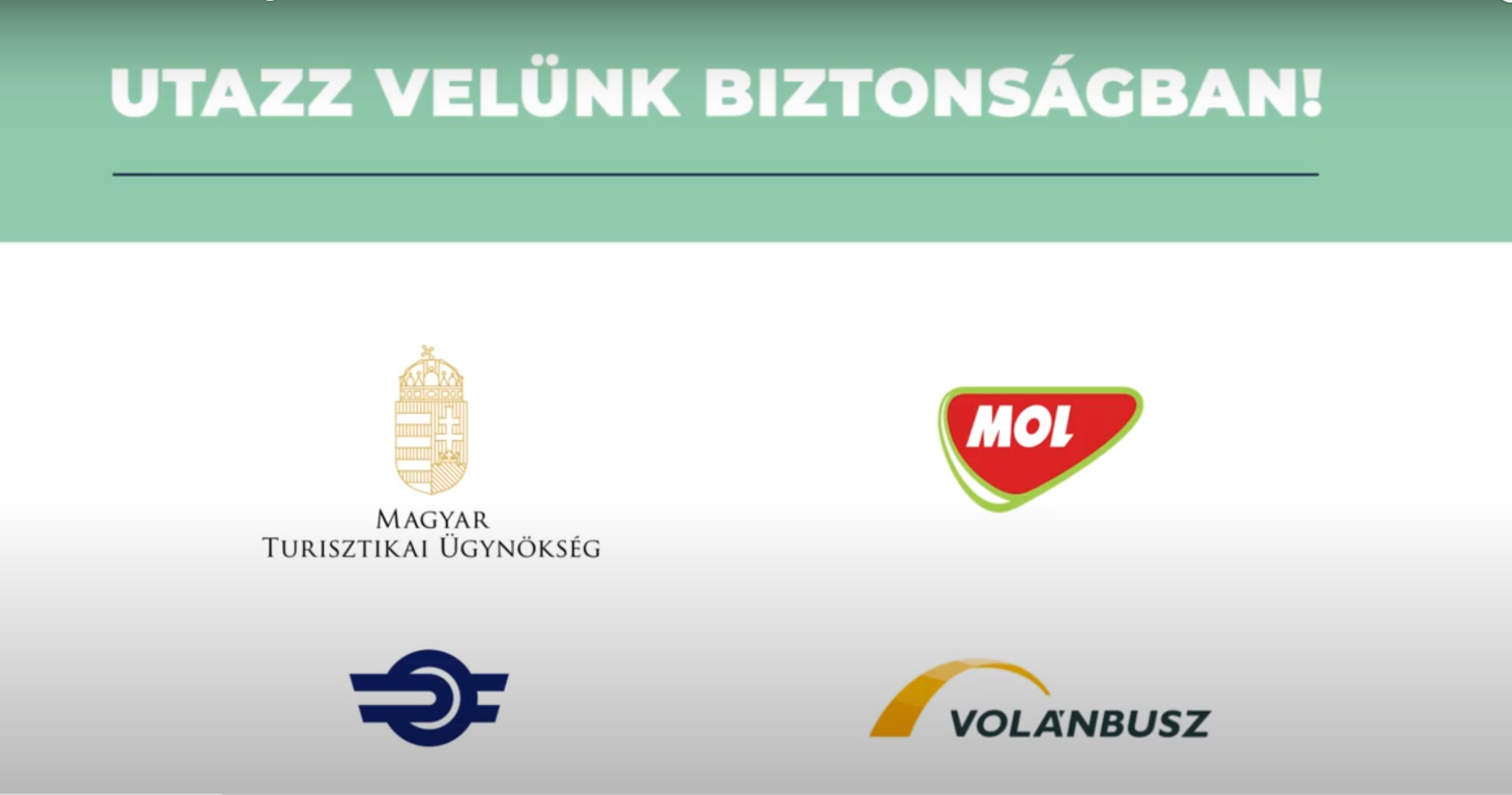 Utazz velünk biztonságban kampány